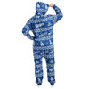 Los Angeles Dodgers MLB Ugly Pattern One Piece Pajamas