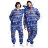 New York Mets MLB Ugly Pattern One Piece Pajamas