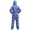 New York Mets MLB Ugly Pattern One Piece Pajamas