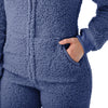Chicago Cubs MLB Womens Sherpa One Piece Pajamas