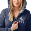 New York Yankees MLB Womens Sherpa One Piece Pajamas