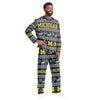 Michigan Wolverines NCAA Ugly Pattern Family Holiday Pajamas