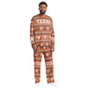 Texas Longhorns NCAA Ugly Pattern Family Holiday Pajamas