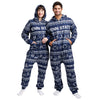 Penn State Nittany Lions NCAA Ugly Pattern One Piece Pajamas