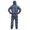 Penn State Nittany Lions NCAA Ugly Pattern One Piece Pajamas