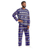 Baltimore Ravens NFL Ugly Pattern Family Holiday Pajamas