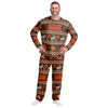 Cleveland Browns NFL Ugly Pattern Family Holiday Pajamas