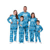 Carolina Panthers NFL Ugly Pattern Family Holiday Pajamas
