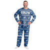 Indianapolis Colts NFL Ugly Pattern Family Holiday Pajamas