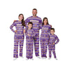 Minnesota Vikings NFL Ugly Pattern Family Holiday Pajamas