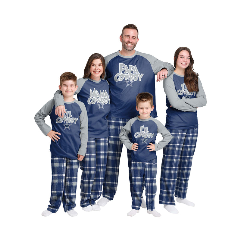 dallas cowboys family christmas pajamas