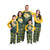 Green Bay Packers NFL Plaid Family Holiday Pajamas