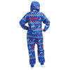 Buffalo Bills NFL Ugly Pattern One Piece Pajamas