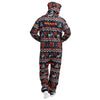 Chicago Bears NFL Ugly Pattern One Piece Pajamas