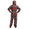 Cleveland Browns NFL Ugly Pattern One Piece Pajamas
