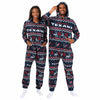 Houston Texans NFL Ugly Pattern One Piece Pajamas