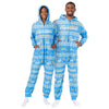 Los Angeles Chargers NFL Ugly Pattern One Piece Pajamas