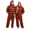 Chicago Bears NFL Plaid One Piece Pajamas