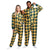 Green Bay Packers NFL Plaid One Piece Pajamas