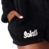 New Orleans Saints NFL Womens Short Cozy One Piece Pajamas