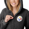 Pittsburgh Steelers NFL Womens Sherpa One Piece Pajamas