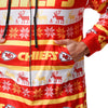 Kansas City Chiefs NFL Mens Ugly Short One Piece Pajamas