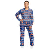 New York Mets MLB Ugly Pattern Family Holiday Pajamas