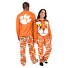 Clemson Tigers NCAA Womens The Tiger Mascot Pajamas