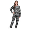 Las Vegas Raiders NFL Ugly Pattern Family Holiday Pajamas
