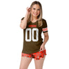 Cleveland Browns NFL Womens Gameday Ready Pajama Set