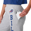 Buffalo Bills NFL Womens Big Wordmark Gray Sweatpants