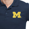 Michigan Wolverines NCAA Mens Casual Color Polo