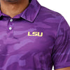 LSU Tigers NCAA Mens Color Camo Polyester Polo