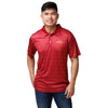 Iowa State Cyclones NCAA Mens Striped Polyester Polo