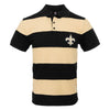 New Orleans Saints NFL Mens Rugby Stripe Polo