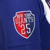 New York Giants Cotton Rugby Polo Diagonal Stripe