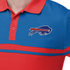 Buffalo Bills NFL Mens Cotton Stripe Polo Shirt