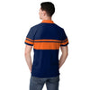 Chicago Bears NFL Mens Cotton Stripe Polo Shirt