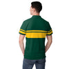 Green Bay Packers NFL Mens Cotton Stripe Polo Shirt