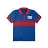 New York Giants NFL Mens Cotton Stripe Polo Shirt