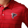 Atlanta Falcons NFL Mens Striped Polyester Polo