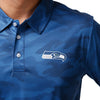 Seattle Seahawks NFL Mens Color Camo Polyester Polo