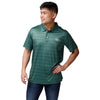 New York Jets NFL Mens Striped Polyester Polo