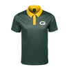 Green Bay Packers NFL Mens Workday Warrior Polyester Polo