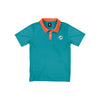 Miami Dolphins NFL Mens Workday Warrior Polyester Polo