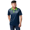 Seattle Seahawks NFL Mens Workday Warrior Polyester Polo