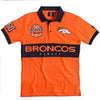 Denver Broncos Wordmark Rugby Polo Shirt