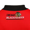 Chicago Blackhawks Diagonal Stripe Cotton Rugby Polo