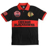 Chicago Blackhawks Wordmark Rugby Polo