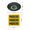Green Bay Packers NFL 2 Pack Ball & Square Push-Itz Fidget